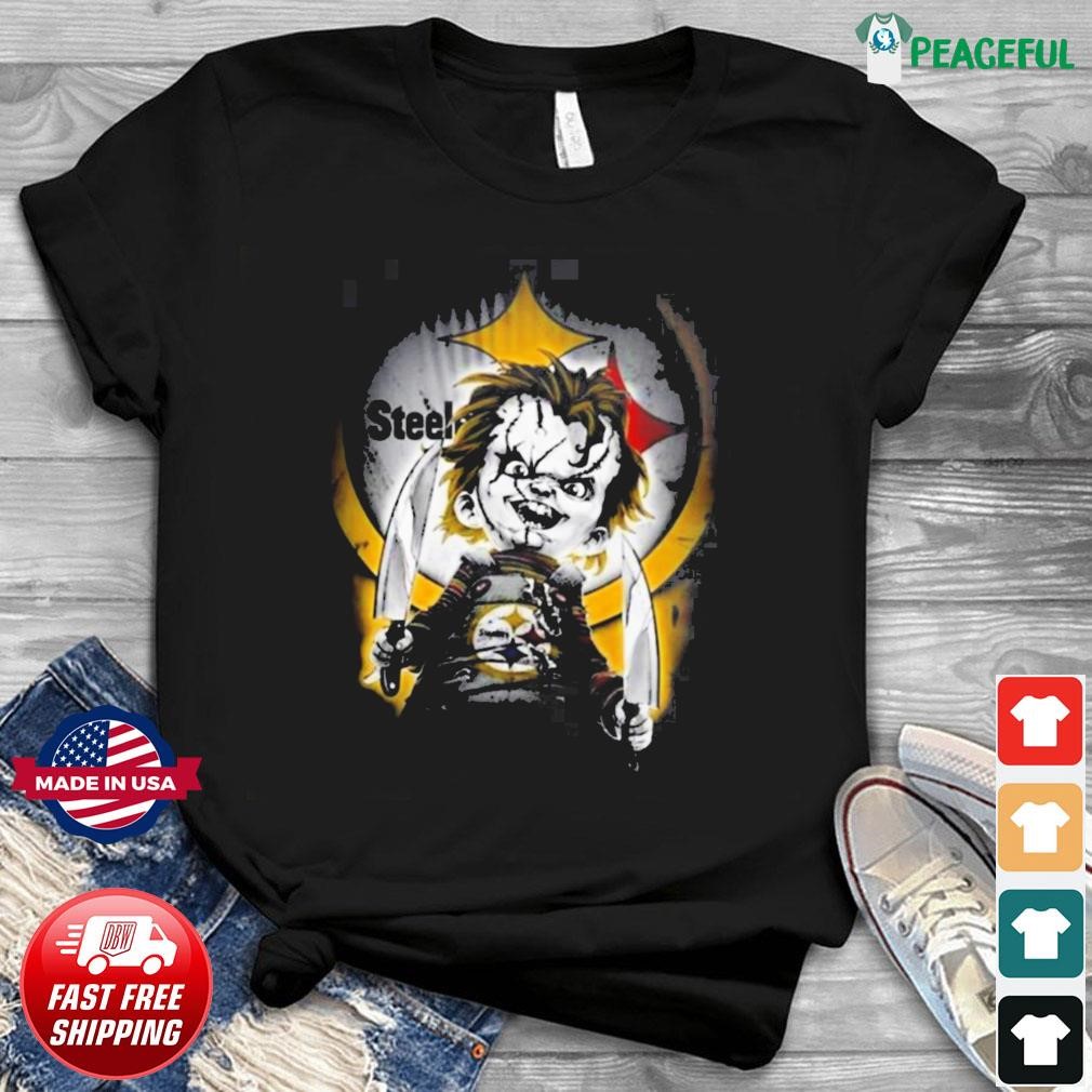 Horror Movies Chucky Pittsburgh Steelers Halloween 2023 Shirt, hoodie,  sweater, long sleeve and tank top