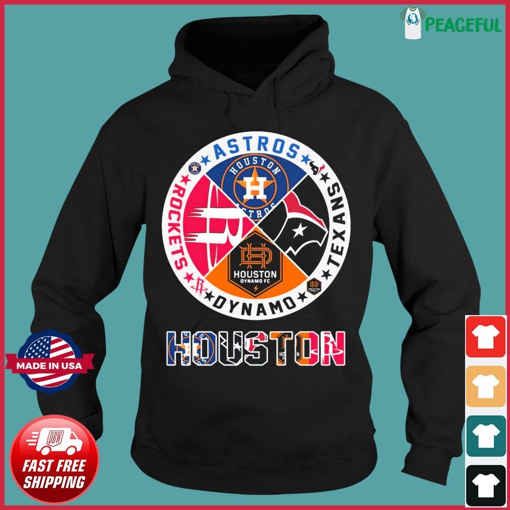 Houston texans rockets astros sport champions shirt, hoodie