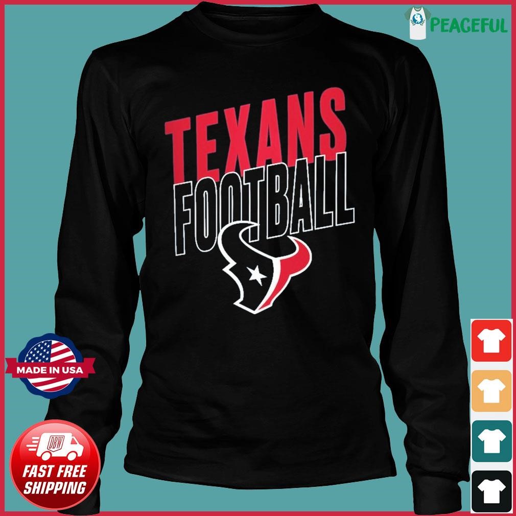 Houston Texans Youth Showtime Long Sleeve T-Shirt - Navy