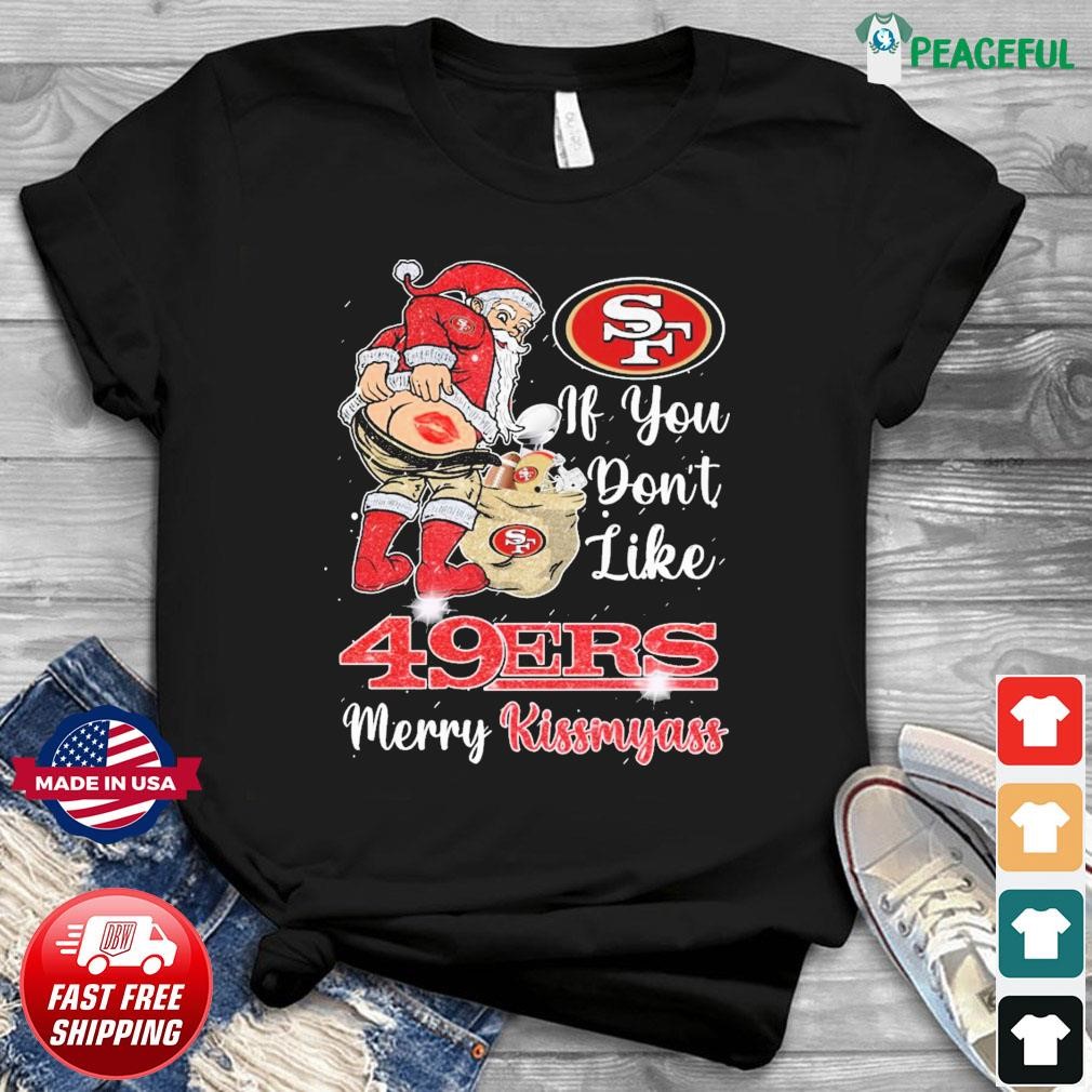 If You Don't Like New York Jets Merry Kissmyass funny Santa