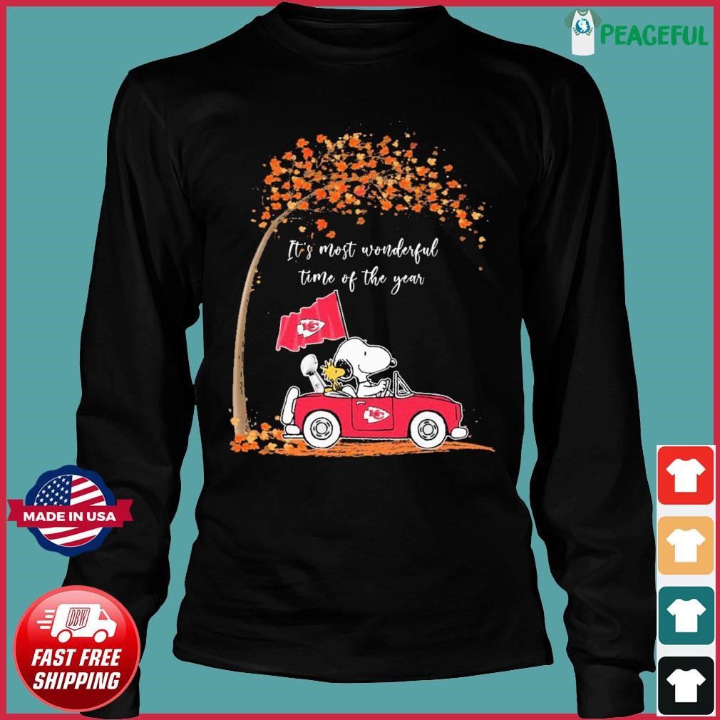 Kansas City Chiefs Snoopy Peanuts Christmas Shirt, hoodie, sweater, long  sleeve and tank top