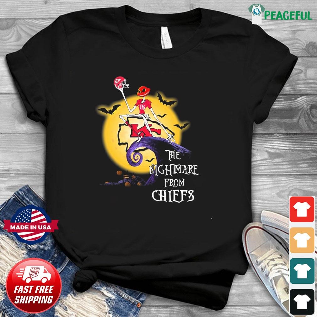 Jack Skellington's Nightmare - Kansas City Chiefs T-Shirt, Kansas