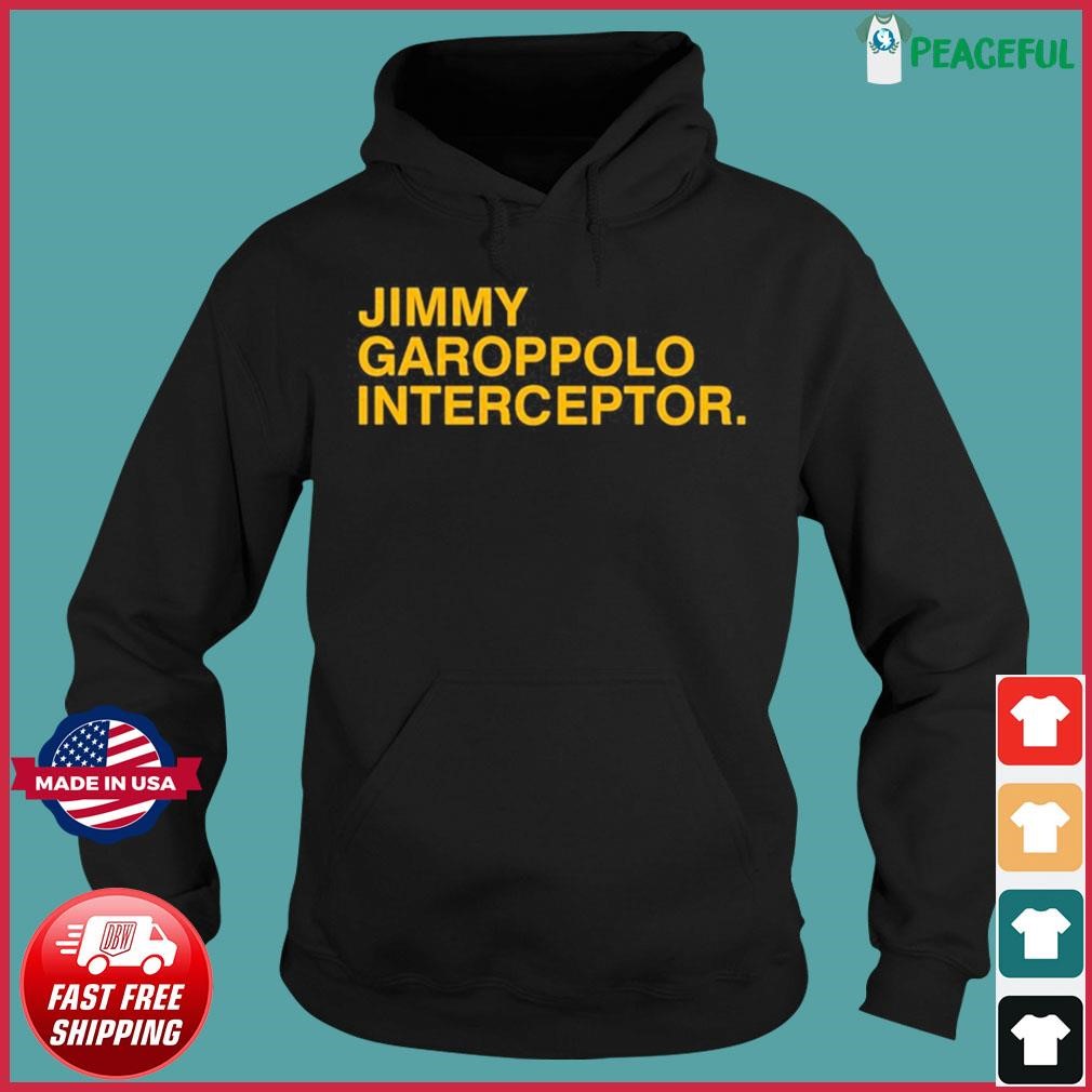 Jimmy Garoppolo Interceptor Shirt, hoodie, sweater, long sleeve and tank top