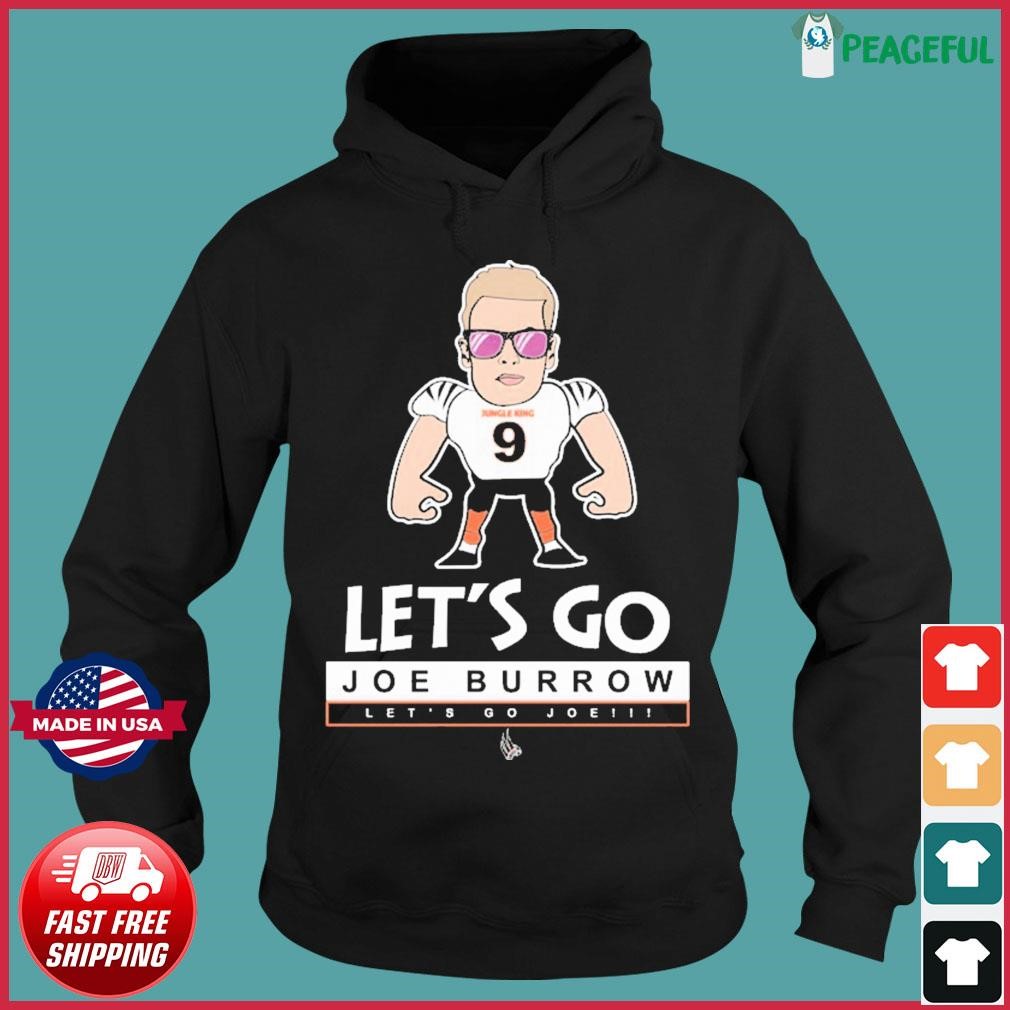 Official Let's Go Joe Burrow T-Shirt, hoodie, sweater, long sleeve and tank  top