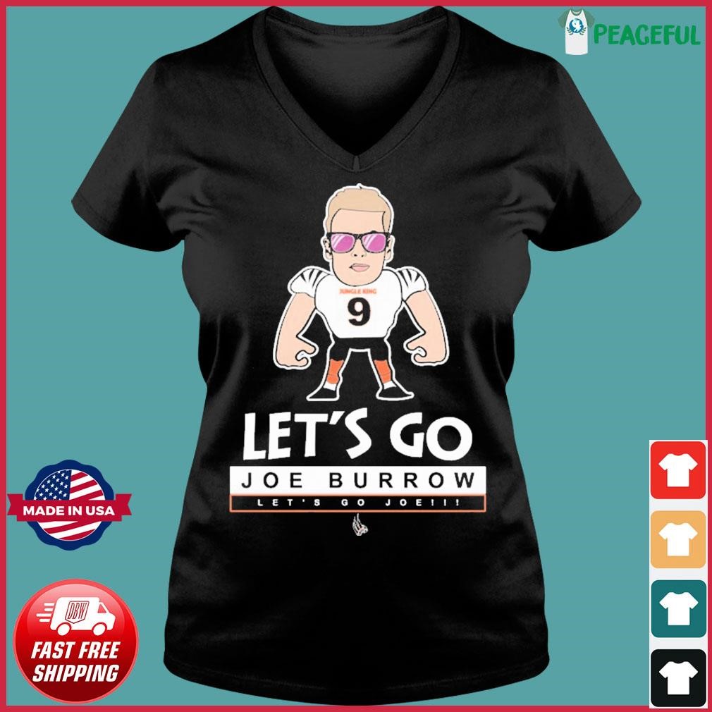 Let's Go Joe Burrow Shirt, hoodie, sweater, longsleeve and V-neck