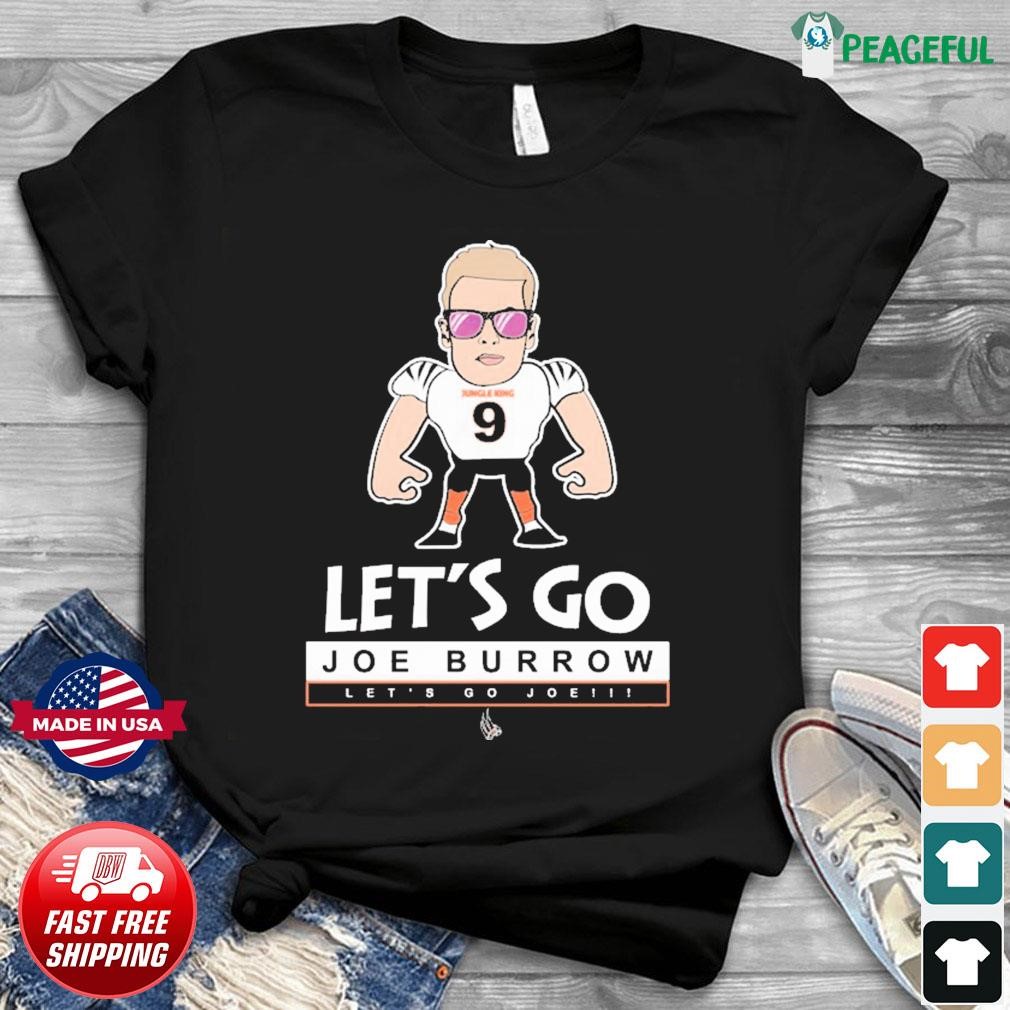 Official Let's Go Joe Burrow T-Shirt, hoodie, sweater, long sleeve and tank  top