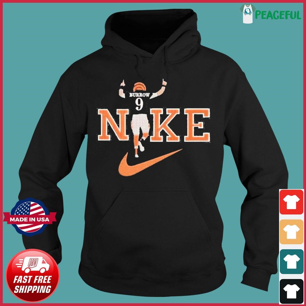 Joe Burrow Nike Cincinnati Bengals Shirt, hoodie, sweater, long sleeve and  tank top