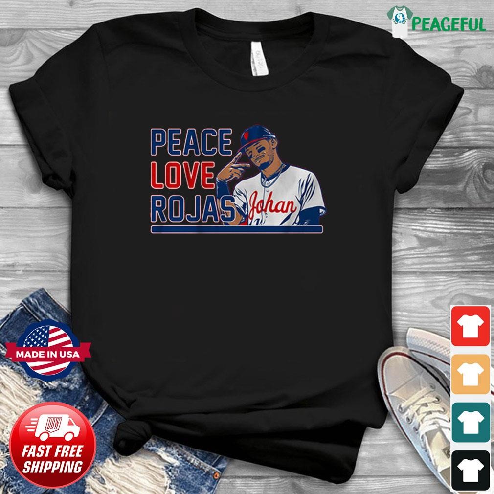 Johan Rojas Peace Love Rojas Shirt 2023