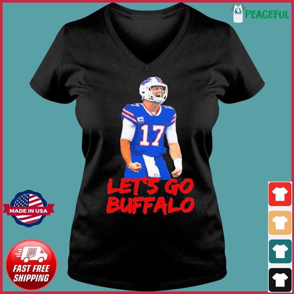 Josh Allen Jersey Man's T-Shirt Tee