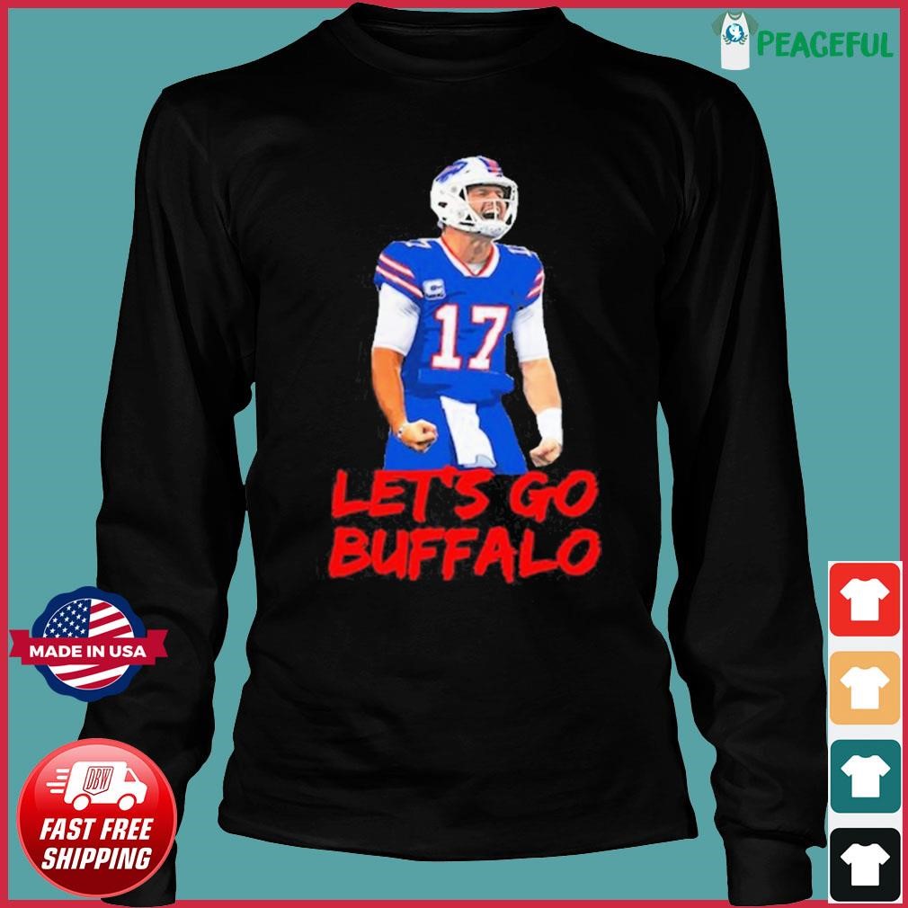 Josh Allen Let's Go Buffalo Shirt - Zerelam