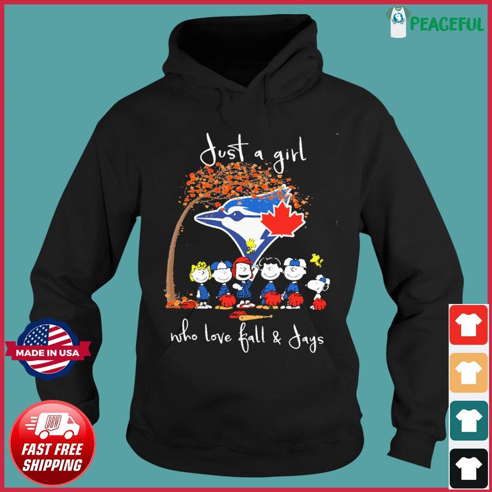 Funny this girl loves her Toronto Blue Jays shirt, hoodie, sweater, long  sleeve and tank top