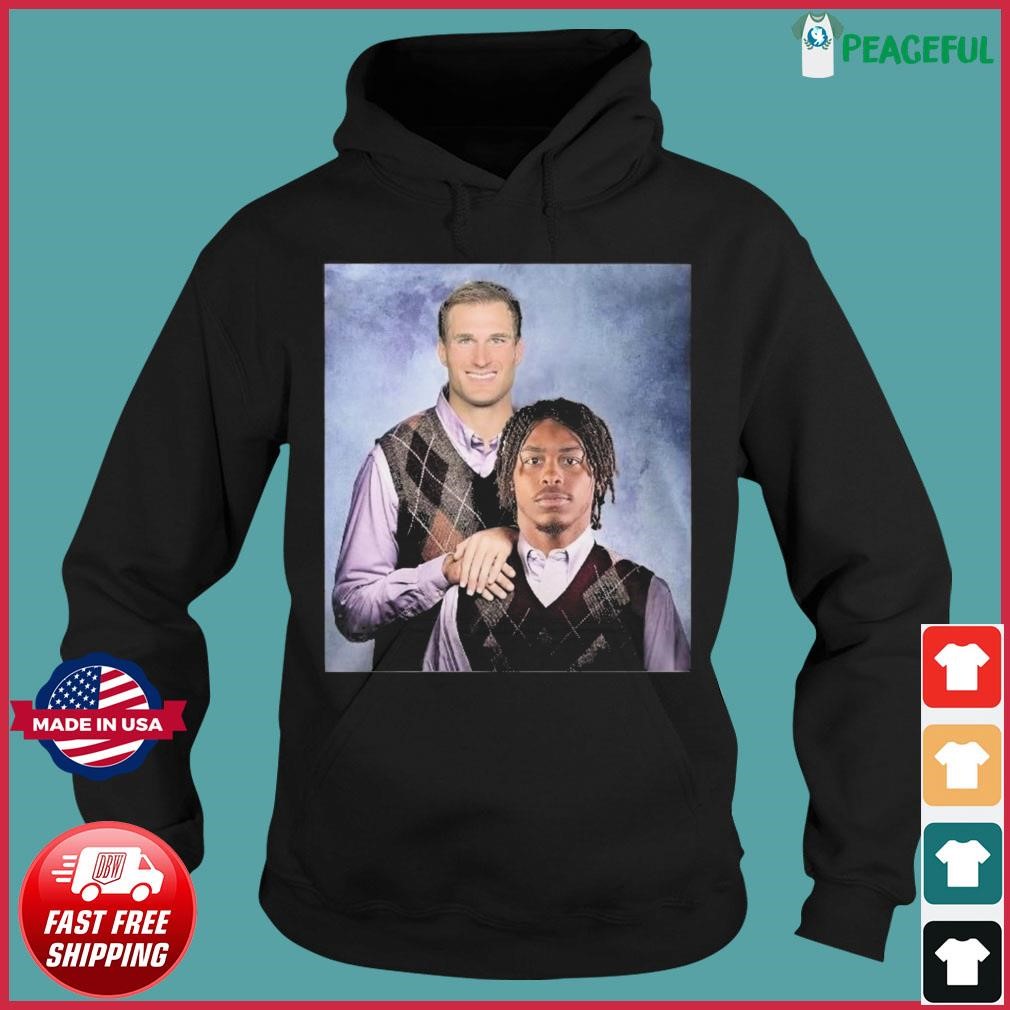 Step Brothers Justin Jefferson Kirk Cousins Minnesota Vikings shirt,  hoodie, sweater and long sleeve