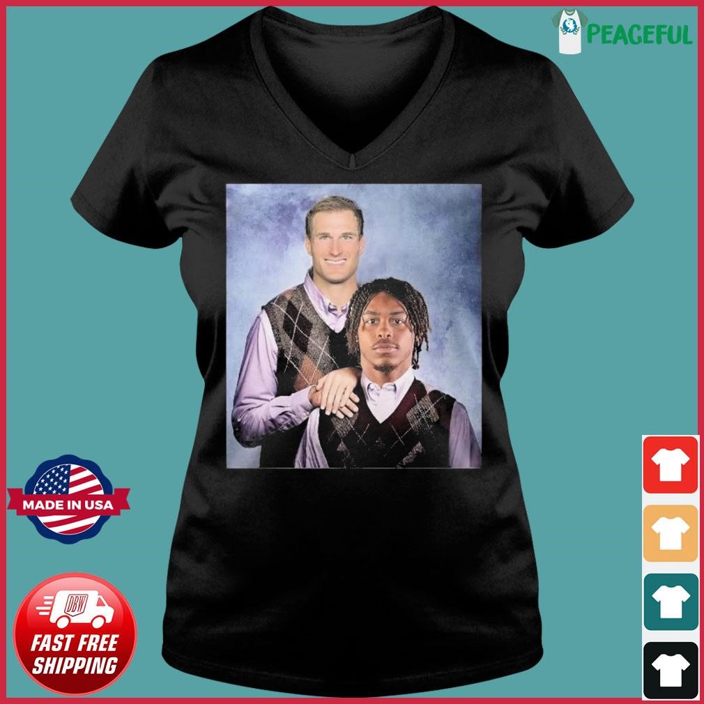 Justin Jefferson Kirk Cousins Minnesota Vikings Step Brothers shirt,  hoodie, sweater, long sleeve and tank top