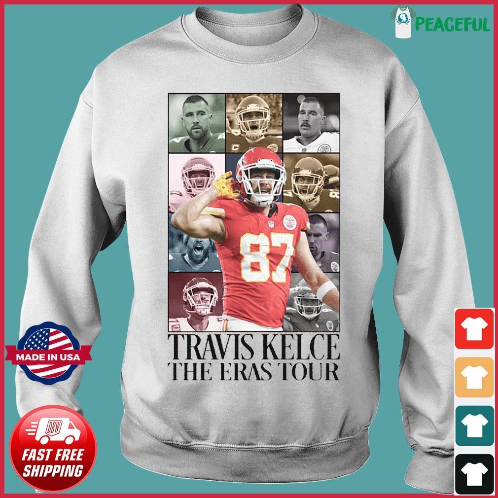 Travis Kelce Kansas City Chiefs The Eras Tour T-Shirt