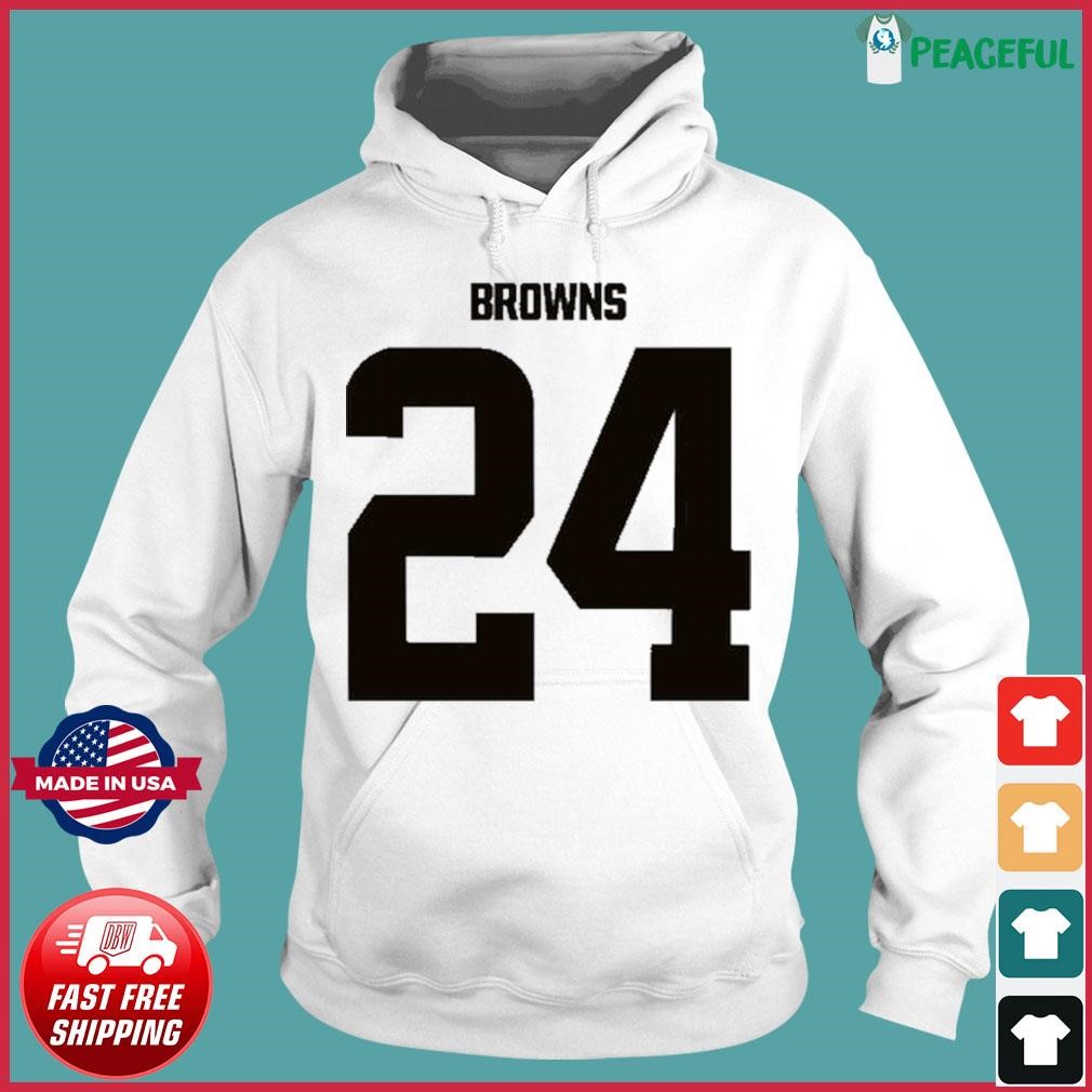 Cleveland Brown Nick Chubb Caricature Shirt, hoodie, sweater, long