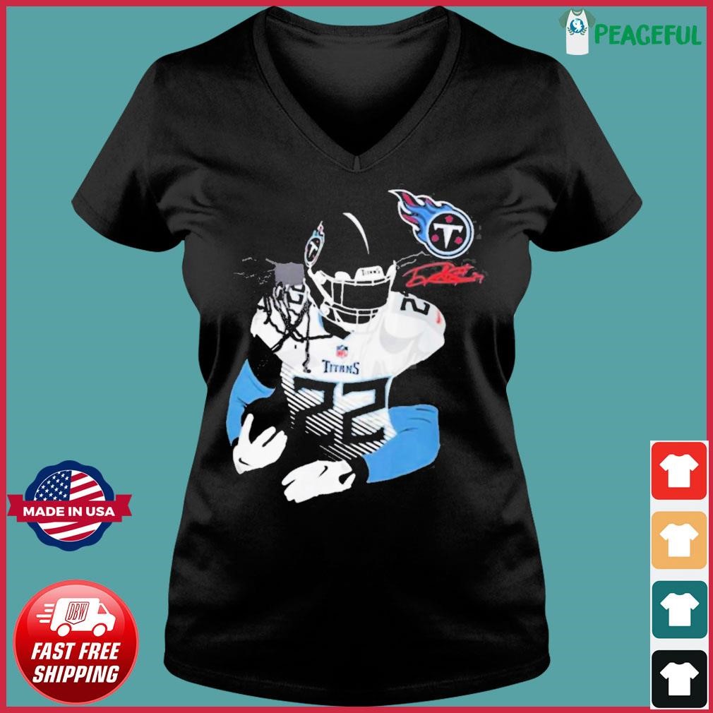 Licensed Gear Nfl Tennessee Titans Derrick Henry Navy Player Shirt, hoodie,  sweater, long sleeve and tank top