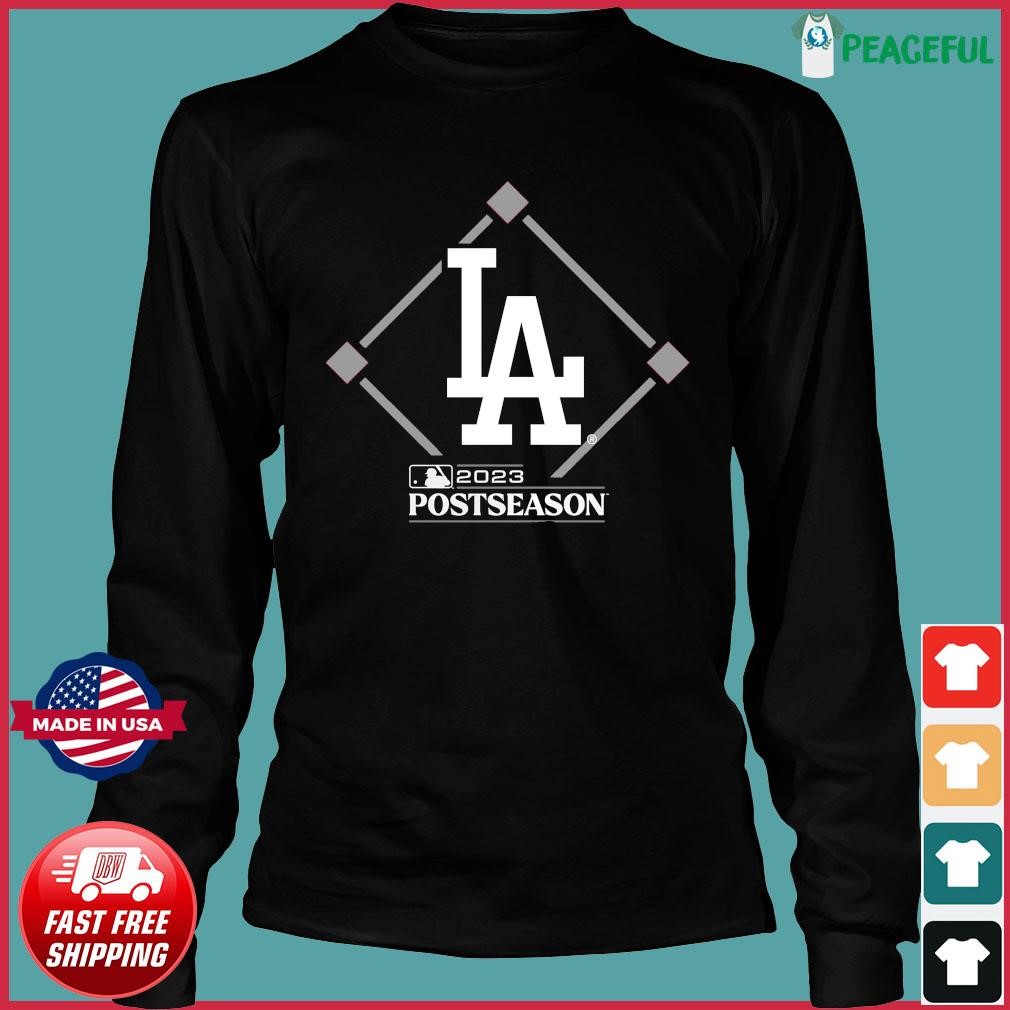Official los Angeles Dodgers 2023 Postseason Around the Horn T