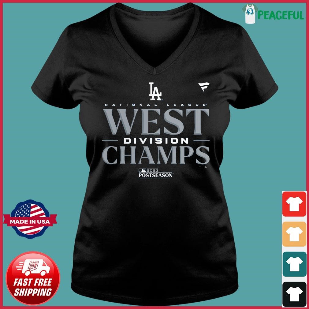 Los Angeles Dodgers 2023 NL West Division Champions Shirt, hoodie,  longsleeve, sweatshirt, v-neck tee