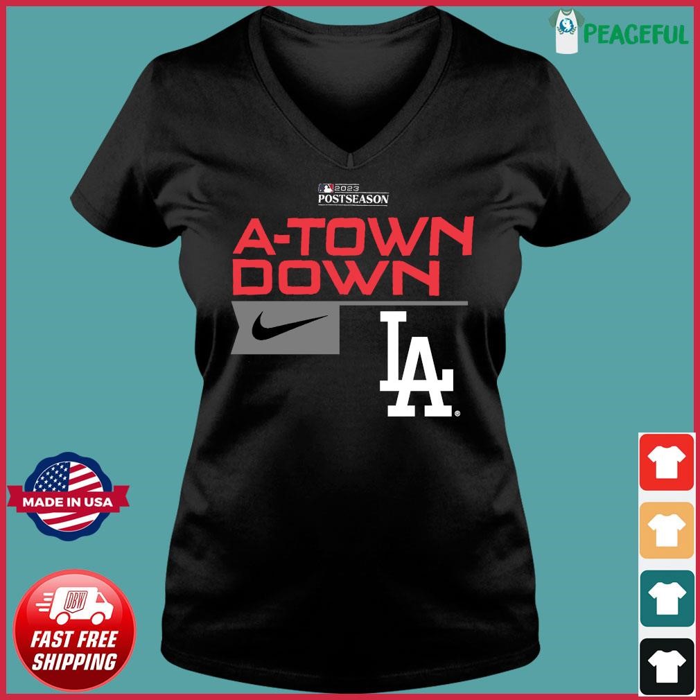 Los Angeles Dodgers Nike A-Town Down Postseason 2023 Shirt, hoodie,  longsleeve, sweatshirt, v-neck tee