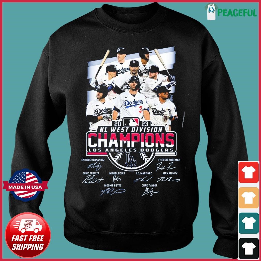 Los Angeles Dodgers world series Champions Mlb 2020 signatures shirt,  hoodie, sweater, long sleeve and tank top