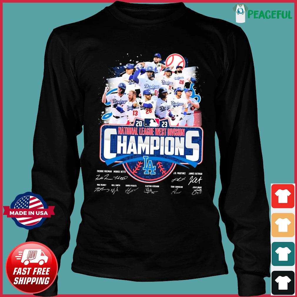 We Own The West Champions LA Dodger T-Shirt