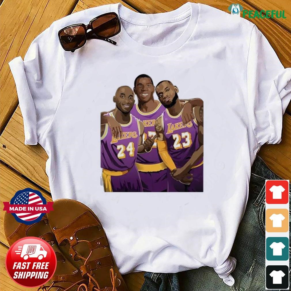 Los Angeles Lakers Geats Lebron Kobe Magic Shirt