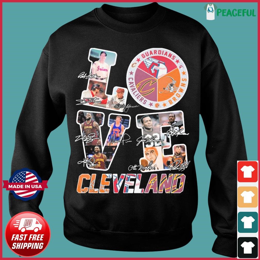 Cleveland Sport team Cleveland Guardians Cleveland Browns and Cleveland  Cavaliers shirt, hoodie, sweater, long sleeve and tank top