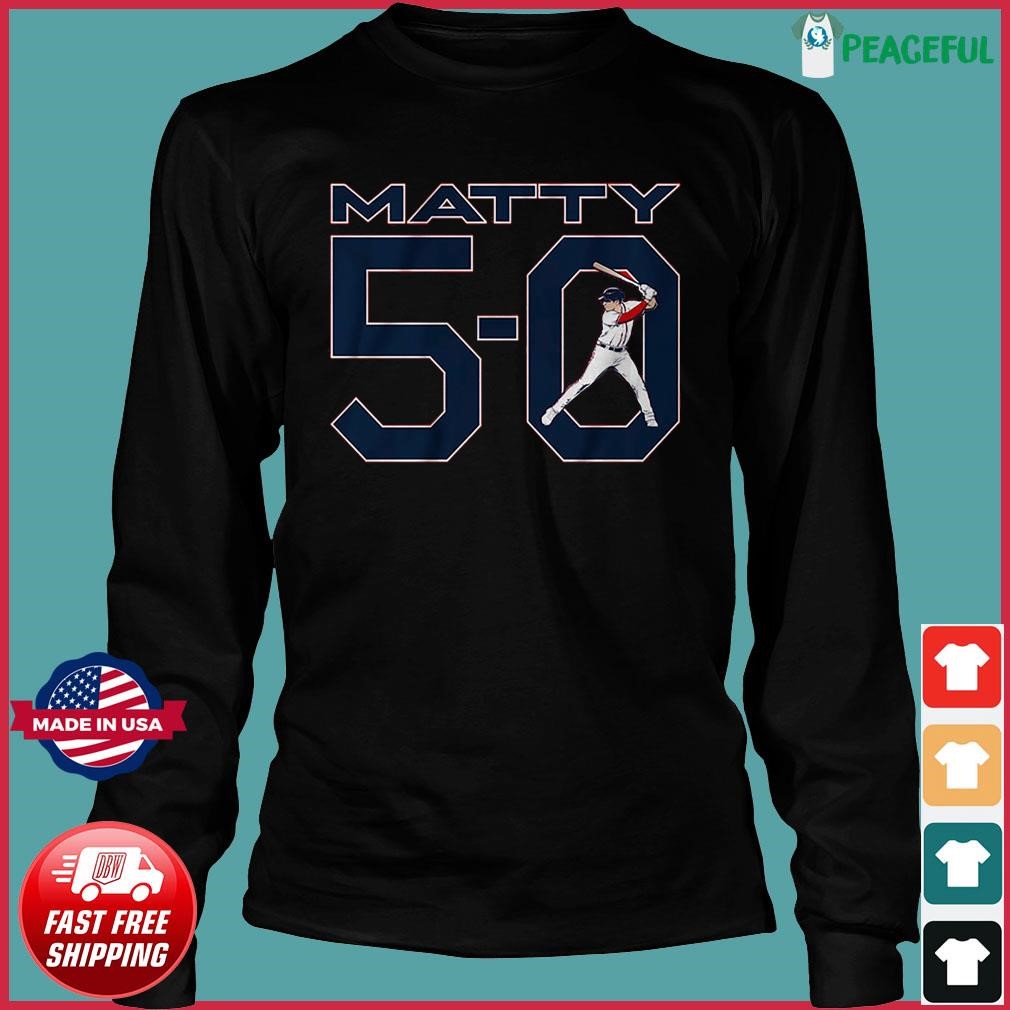 Matty 5-0 Matt Olson Atlanta Braves shirt, hoodie, sweater, long sleeve and  tank top