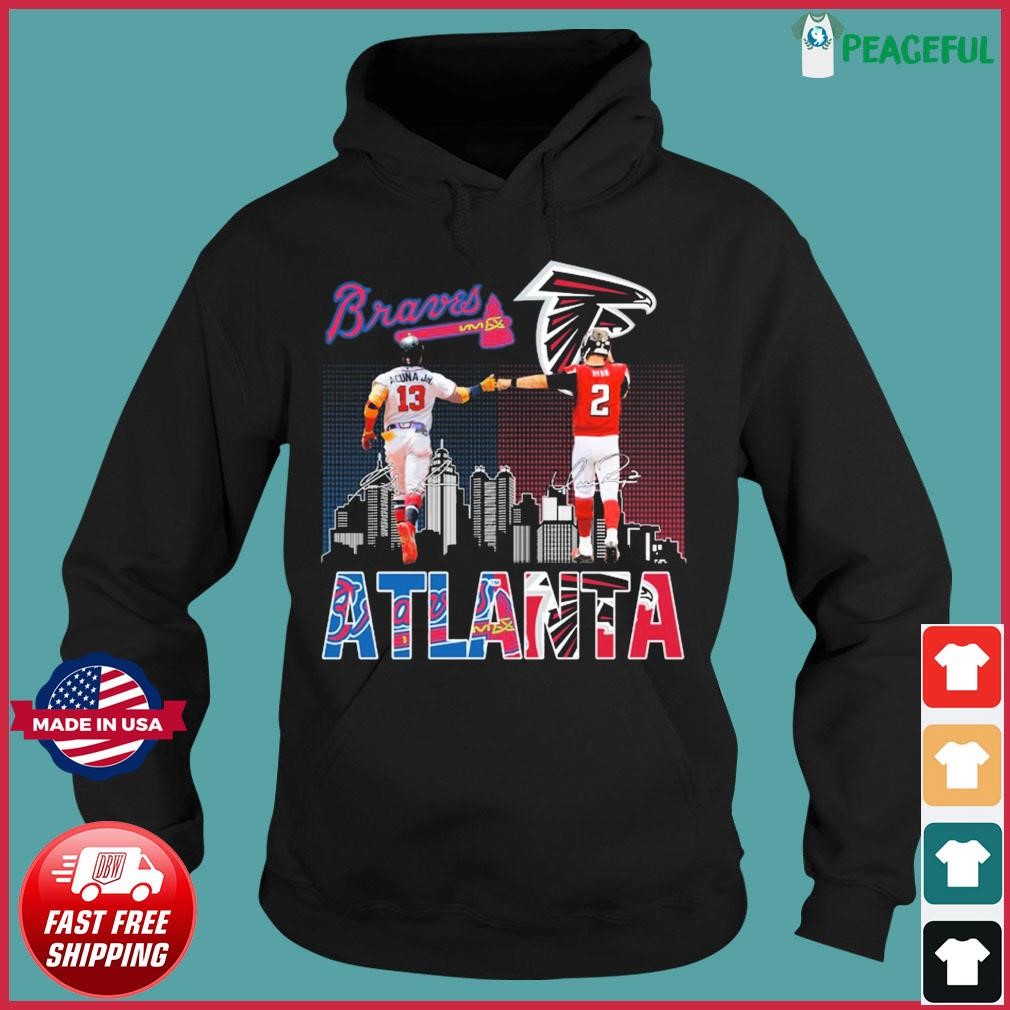 Official Matt Ryan Atlanta Falcons And Ronald Acuna Jr Atlanta Braves  Signatures Shirt, hoodie, sweater and long sleeve