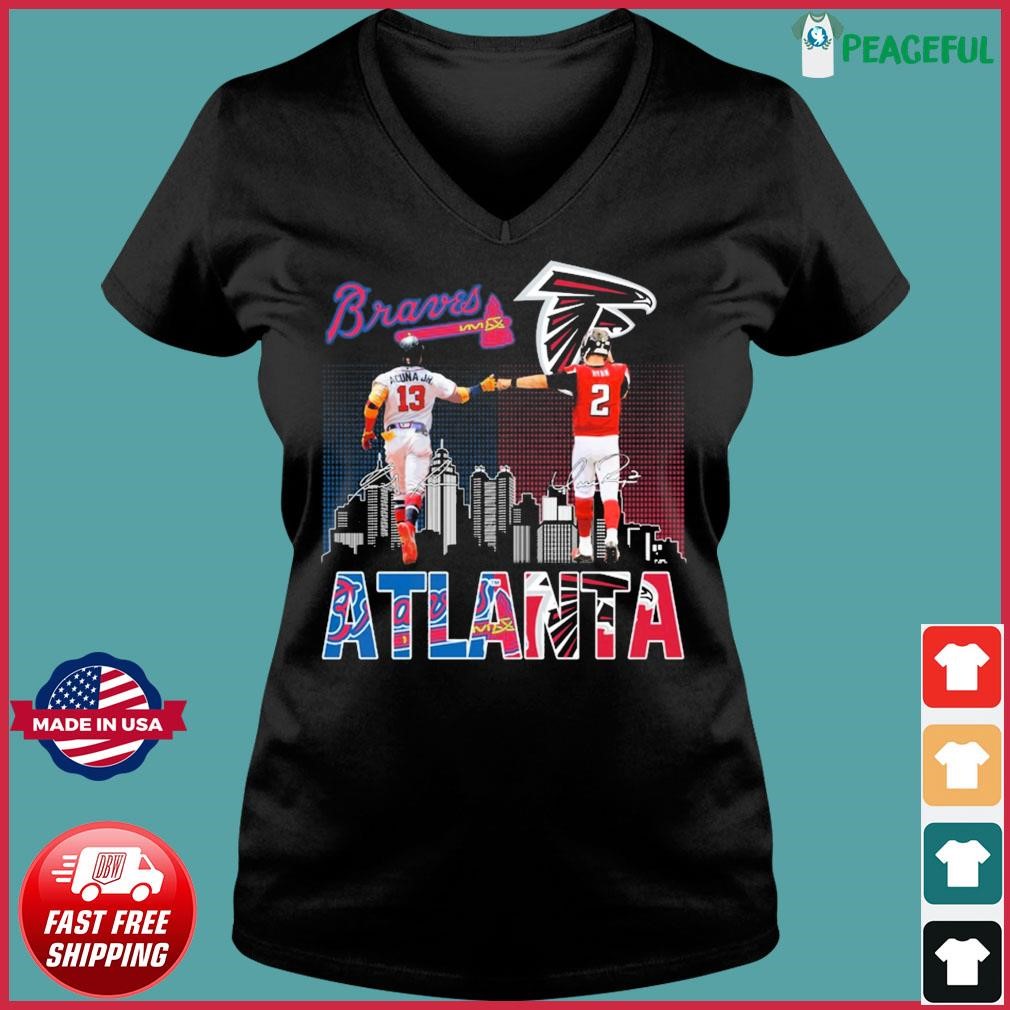 Matt Ryan Atlanta Falcons And Ronald Acuna Jr Atlanta Braves