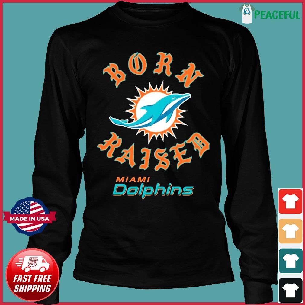 Kids Miami Dolphins Long Sleeve T-Shirts, Dolphins Long-Sleeved Shirt