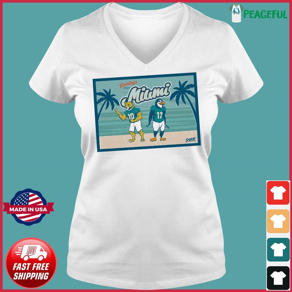 Official Cheetah Miami Dolphins NFL T-Shirt Miami Dolphins Shirt