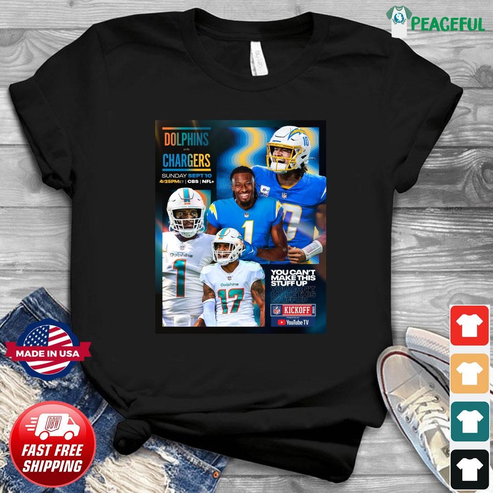 Miami Dolphins Vs Los Angeles Chargers 2023 NFL Kickoff Shirt, hoodie,  sweater, long sleeve and tank top