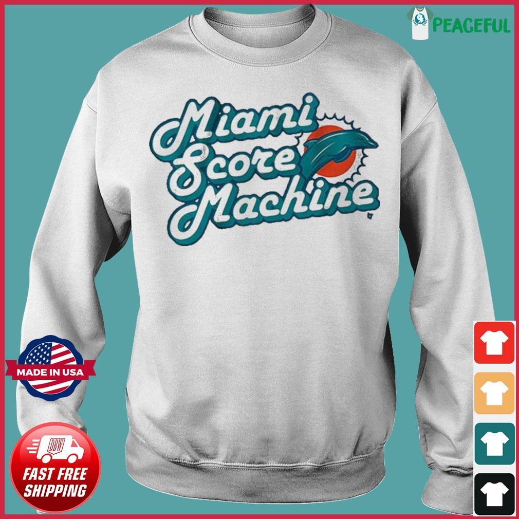 Miami Dolphins Score Machine T-Shirt - Binteez