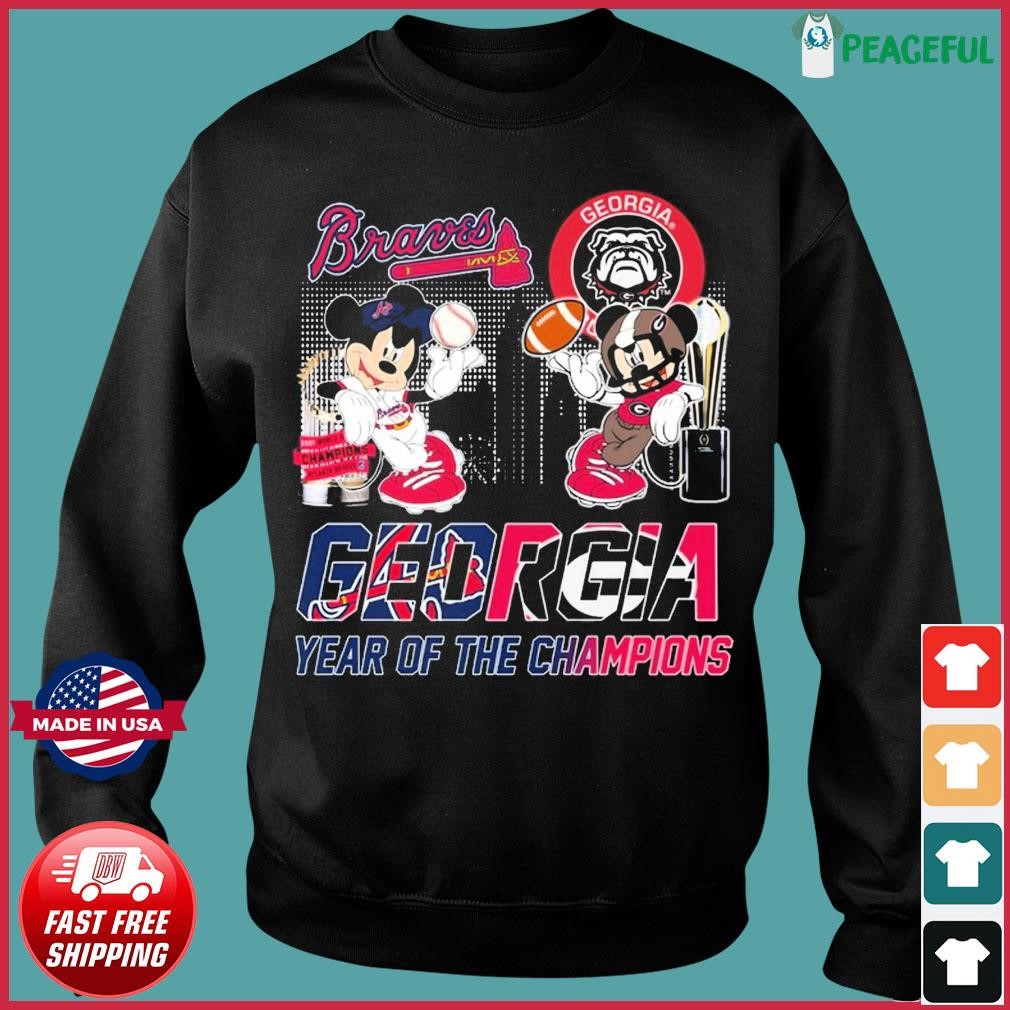 Atlanta Braves Mickey Mouse 2021 American League Champions Shirt, hoodie,  sweater, long sleeve and tank top