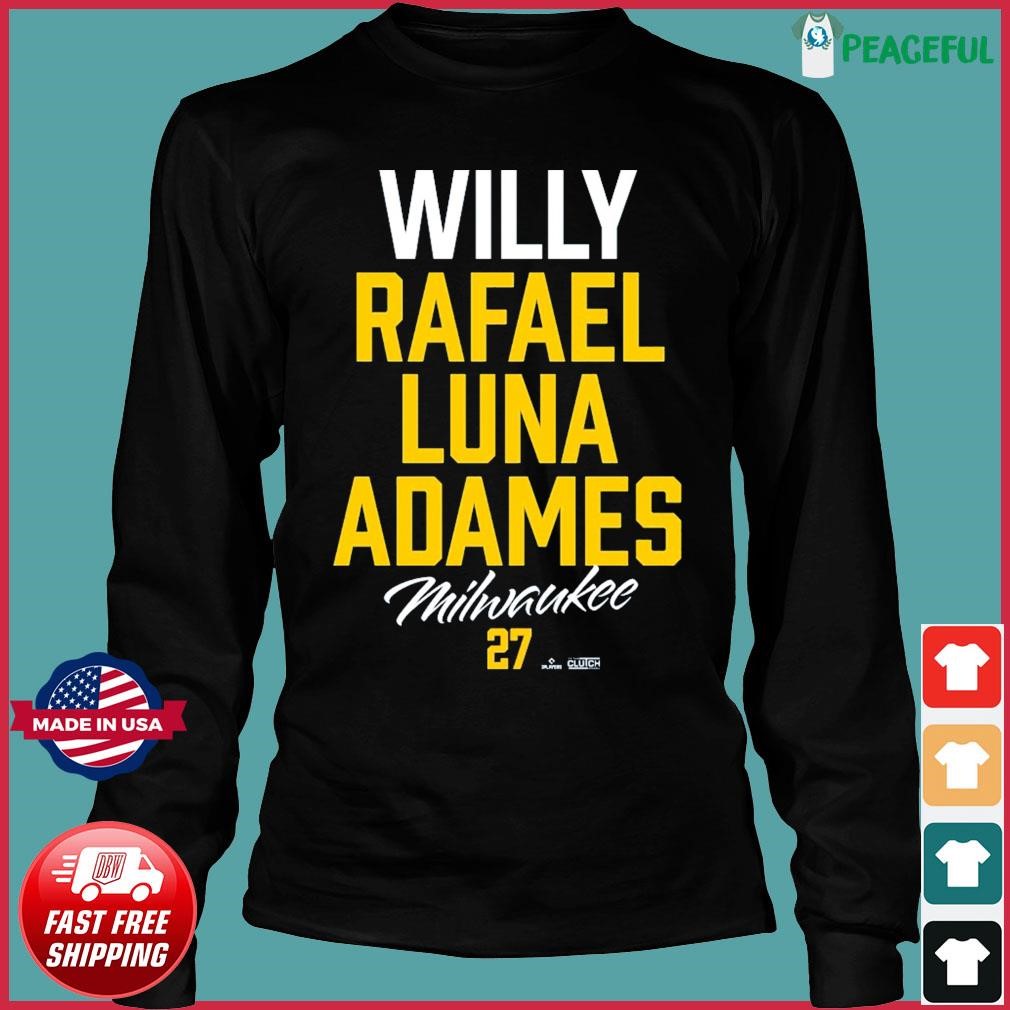 Willy Adames Milwaukee Brewers Shirt, hoodie, sweater, long sleeve and tank  top