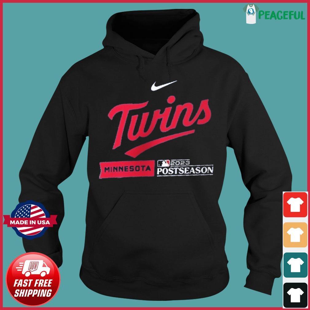 Minnesota Twins 2023 MLB Postseason Dugout Men’s Nike Therma MLB Pullover  Hoodie