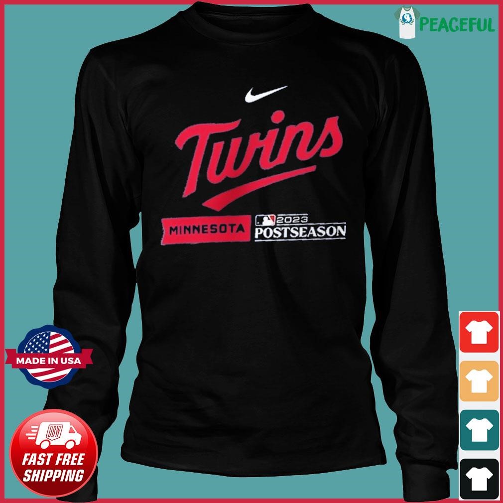 Minnesota Twins Nike 2023 Postseason Authentic Collection Dugout