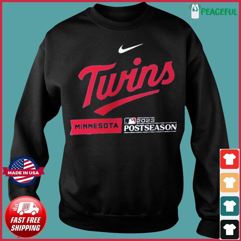 Minnesota Twins 2023 MLB Postseason Dugout Men’s Nike Therma MLB Pullover  Hoodie