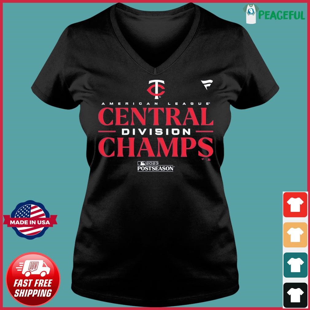 Minnesota Twins Youth 2023 AL Central Division Champions Locker Room Shirt,  hoodie, sweater, long sleeve and tank top