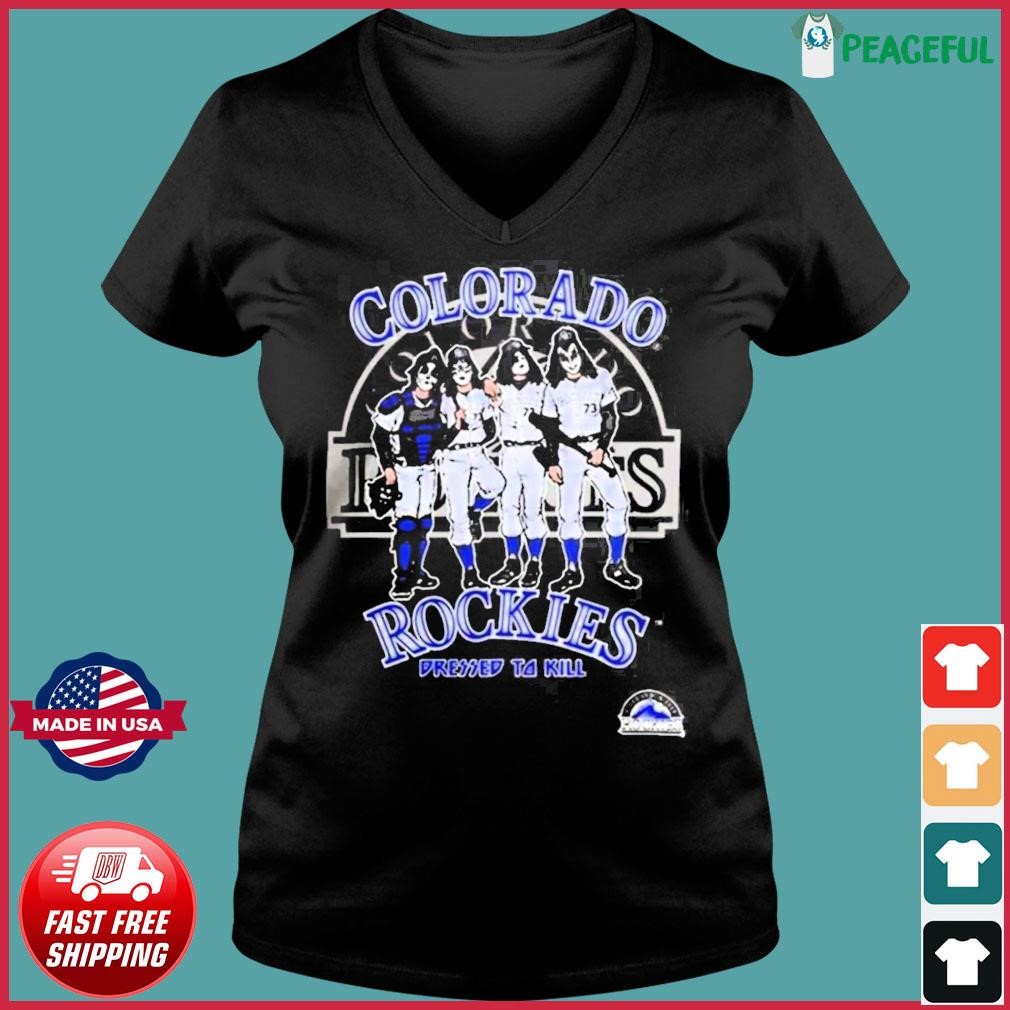 colorado rockies t shirts women's