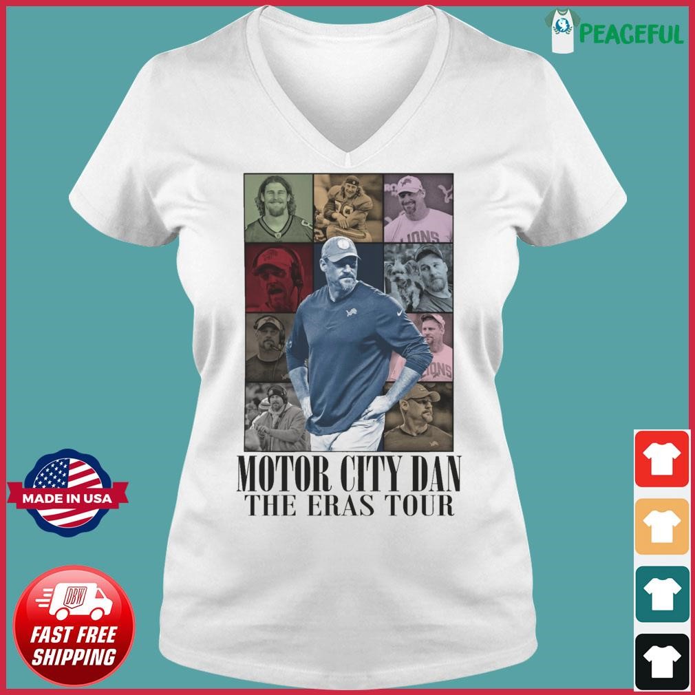 Motor city Dan Campbell shirt, hoodie, sweater and v-neck t-shirt