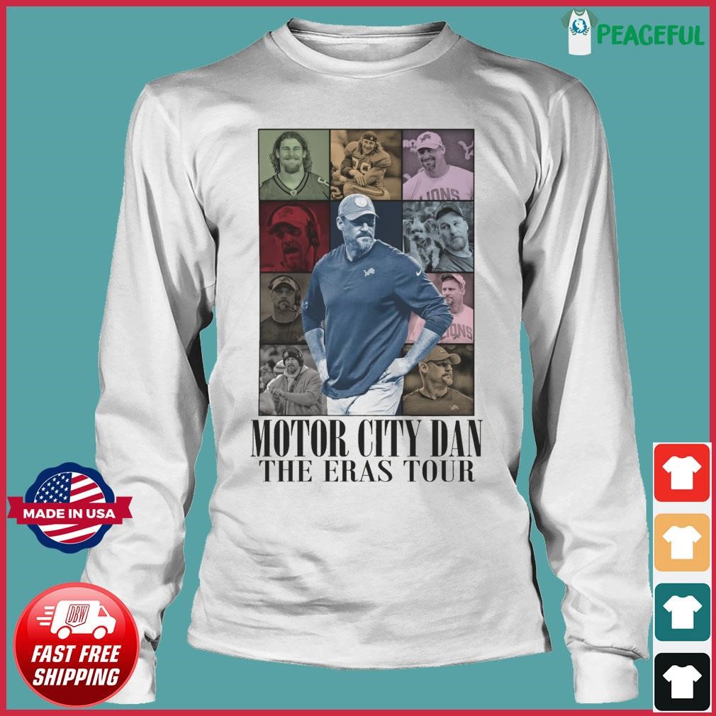 Motor city Dan Campbell shirt, hoodie, sweater and v-neck t-shirt