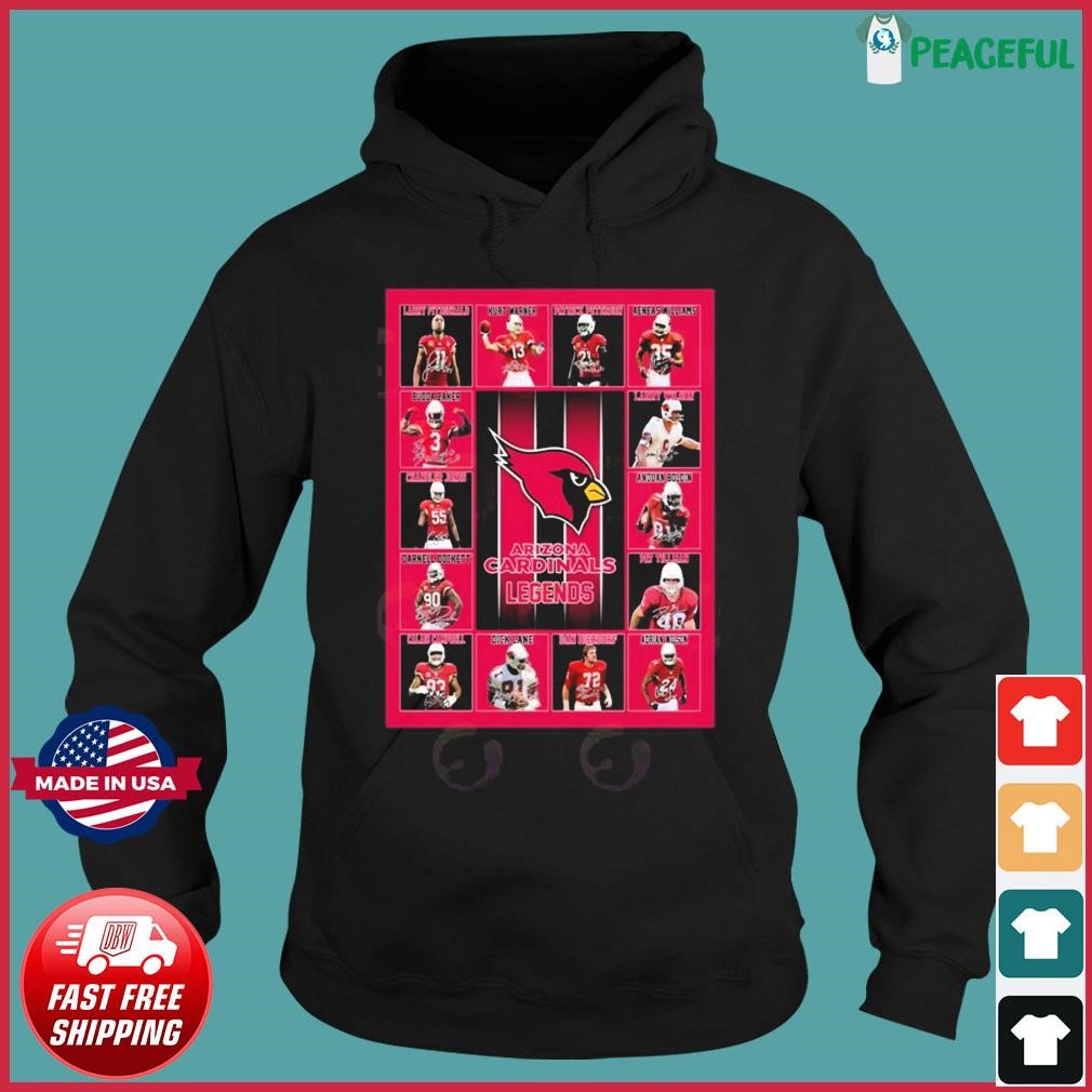 Arizona Cardinals Legends Poster Shirt, hoodie, sweater, long sleeve and  tank top