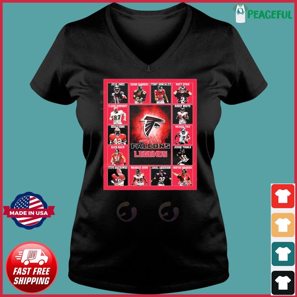 NFL Atlanta Falcons Legends Team Signatures Shirt, hoodie, sweater, long  sleeve and tank top