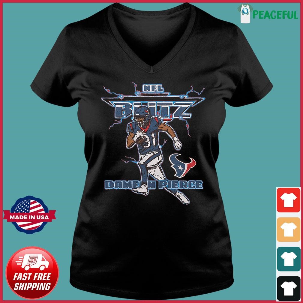 Nfl Blitz Houston Texans Dameon Pierce Shirt, hoodie, longsleeve,  sweatshirt, v-neck tee