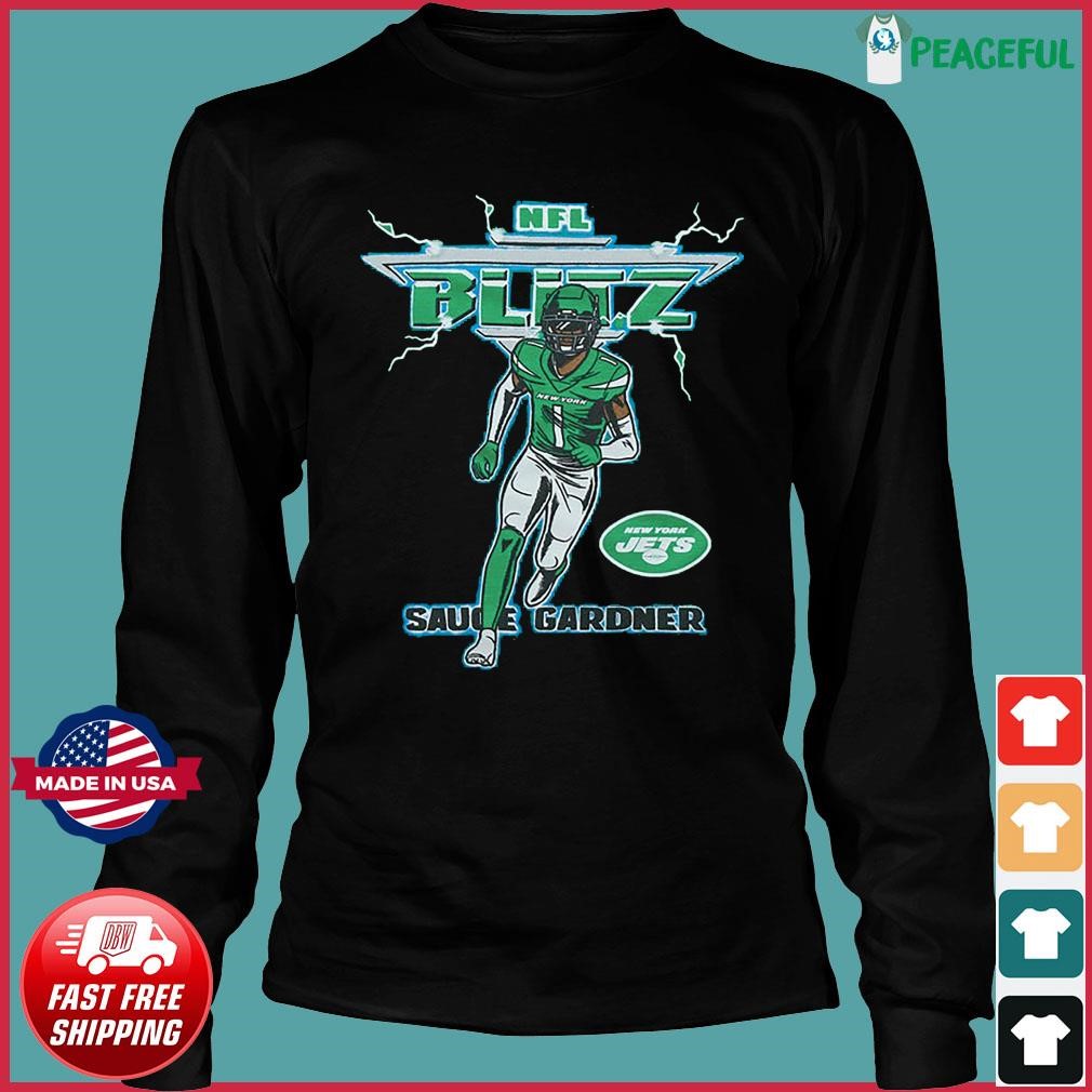 New York Jets Sauce Gardner NFL Blitz shirt, hoodie, sweater, long sleeve  and tank top