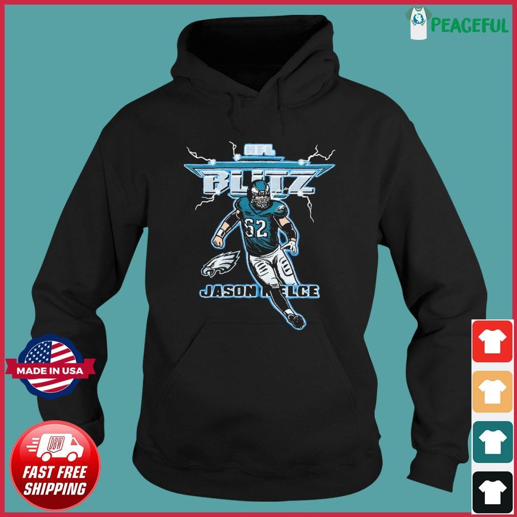 Blitz Philadelphia Eagles Jason Kelce Shirt - Peanutstee