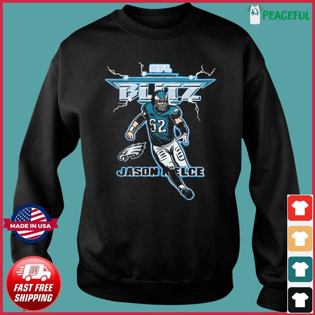 Blitz Philadelphia Eagles Jason Kelce Shirt - Peanutstee