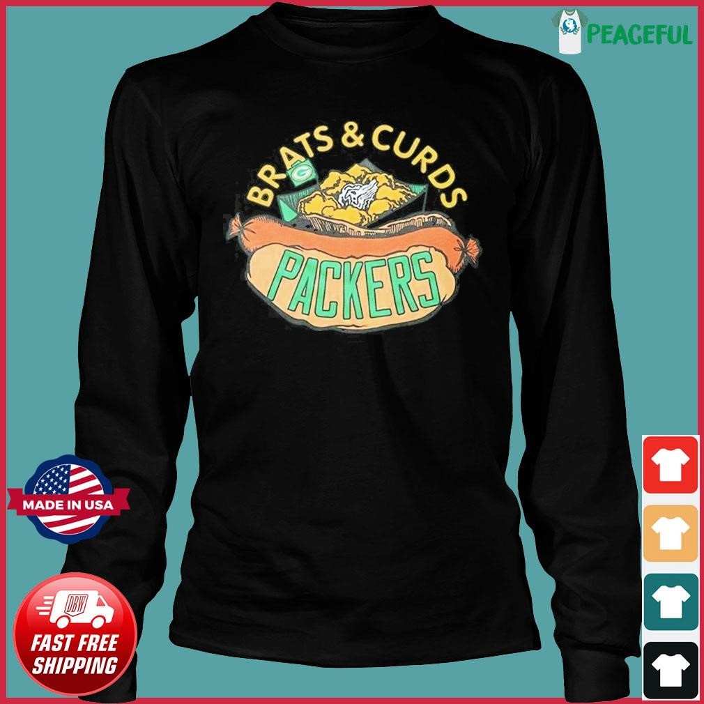 Green Bay Packers Brats & Curds Packers shirt, hoodie, longsleeve